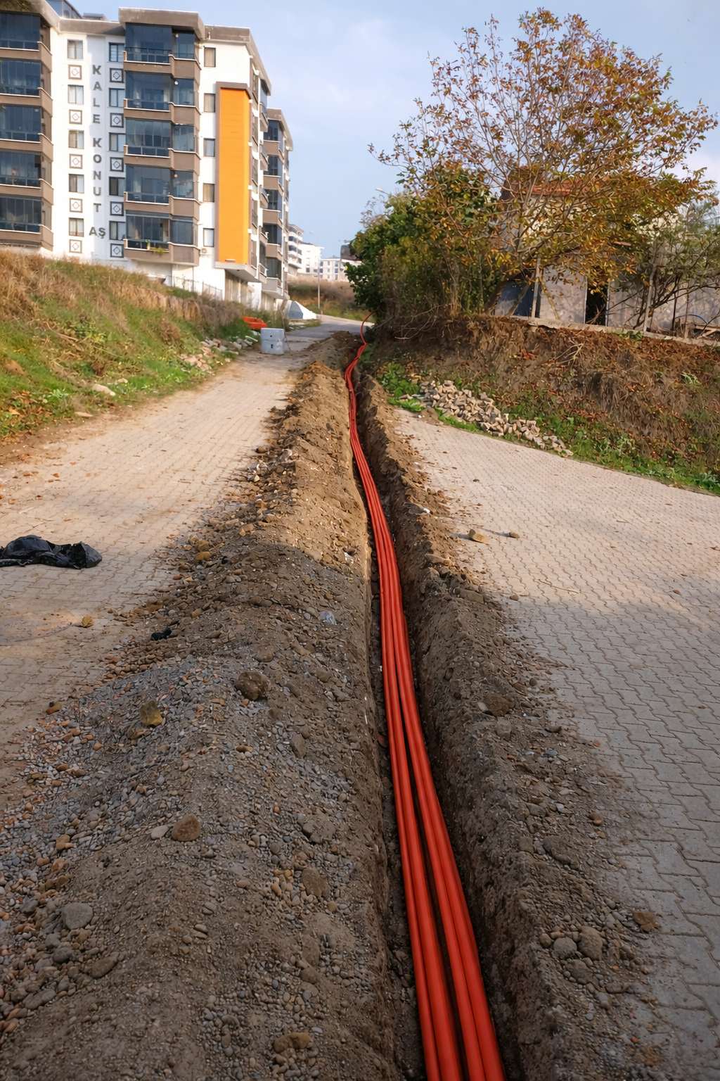 Çiftlikönü şantiyesi ve konutlar